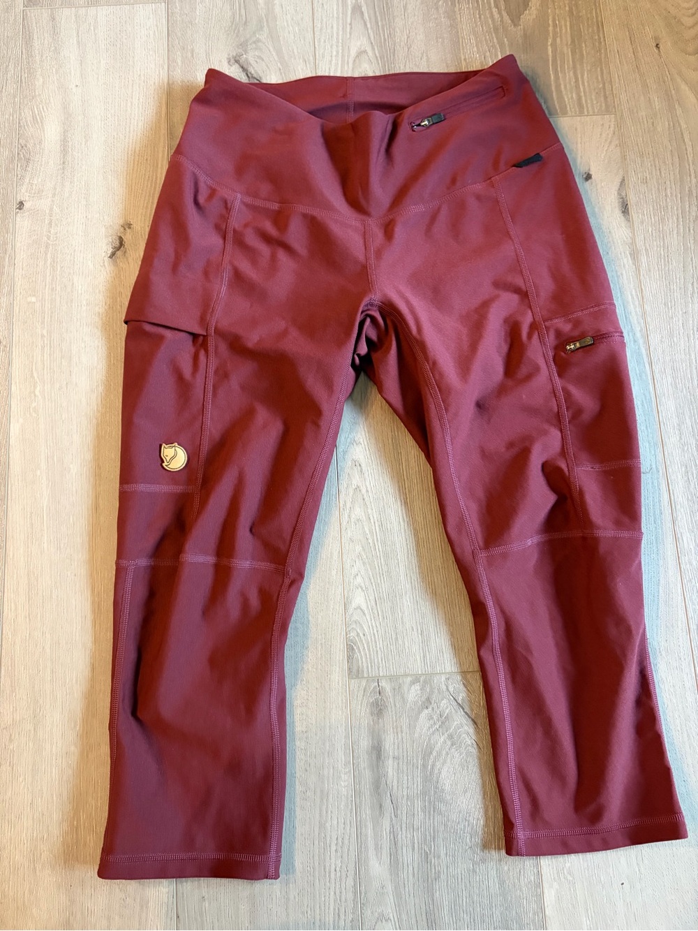Fjällraven Abisko 3/4 Trekking Tight size Medium Maroon
